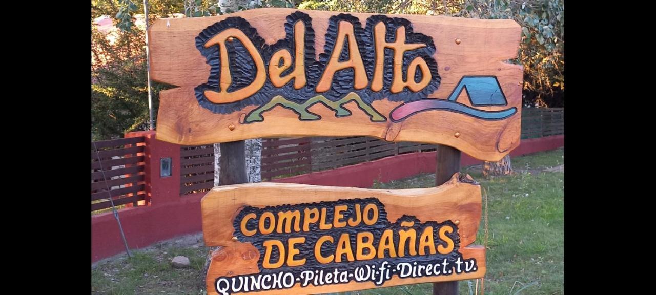 Вилла Complejo Cabanas Del Alto Вилья-Джардино Экстерьер фото